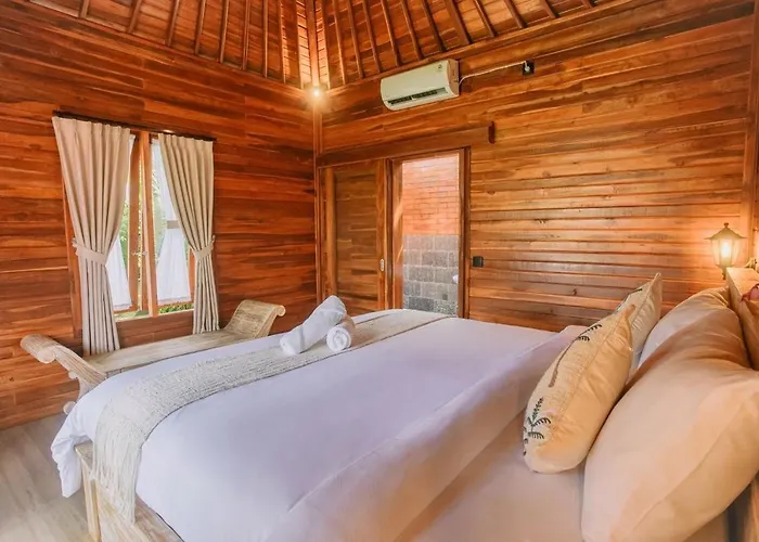 Privatunterkunft D Sari Wooden House *